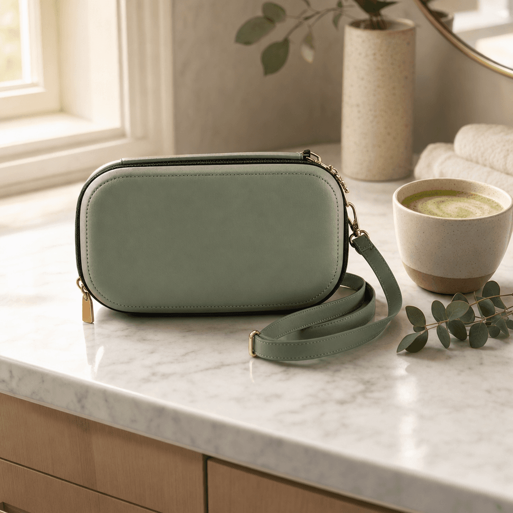Marelwen Travel Cooling Case in premium PU leather